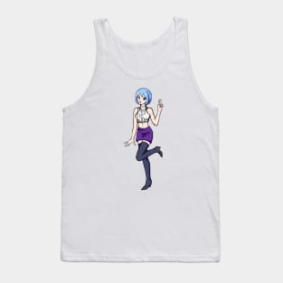 crypto - NFT - manga girl – Kryptine - [Kryptine 32] [1312000] Tank Top